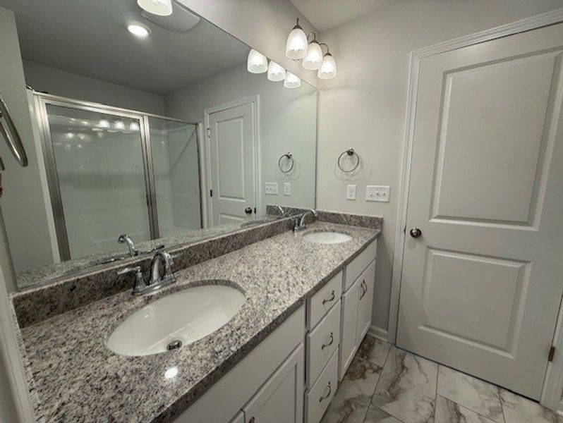 Furnished interior view inside a new home in Caroleton Townhomes, Grovetown (Image 12).