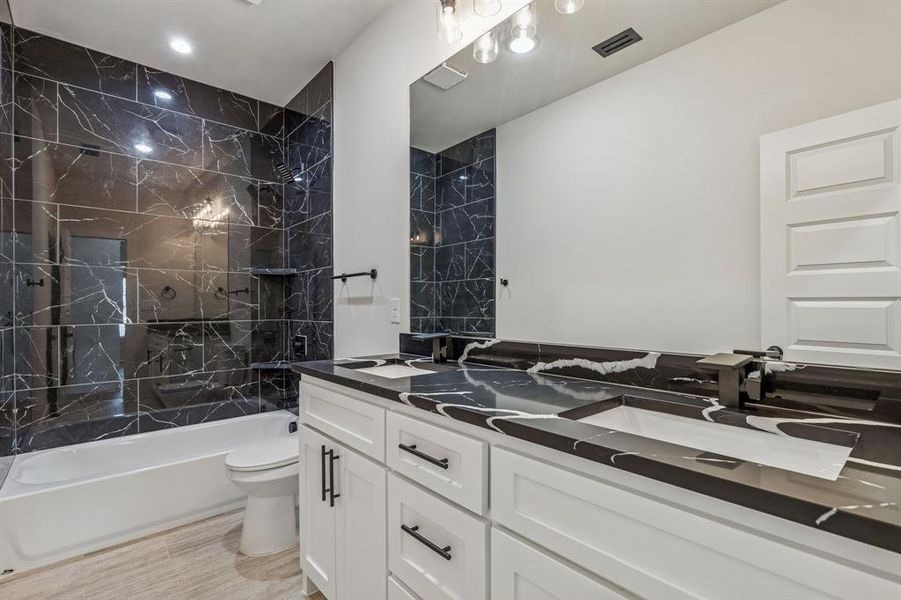 Furnished interior view inside a new home in , Dallas (Image 11). Furnished interior view inside a new home in , Dallas (Image 11).