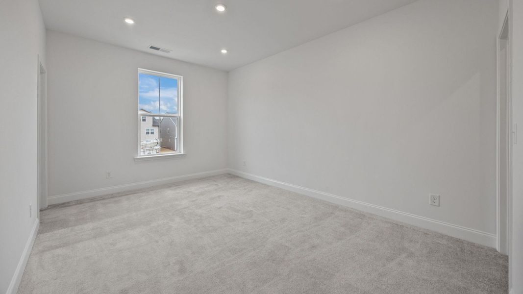 The Landon Plan in River District by DBR Homes in Charlotte, N.C - Bedroom The Landon Plan in River District by DBR Homes in Charlotte, N.C - Bedroom