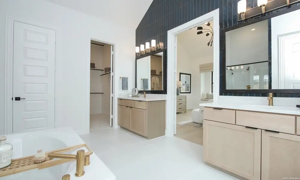 Furnished interior view inside a new home in Veramendi, New Braunfels (Image 15).