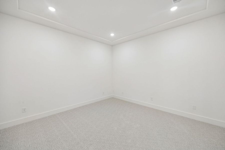 Spacious, unfurnished interior of a new home in The Parks at Wilson Creek, Celina (Image 54). Spacious, unfurnished interior of a new home in The Parks at Wilson Creek, Celina (Image 54).