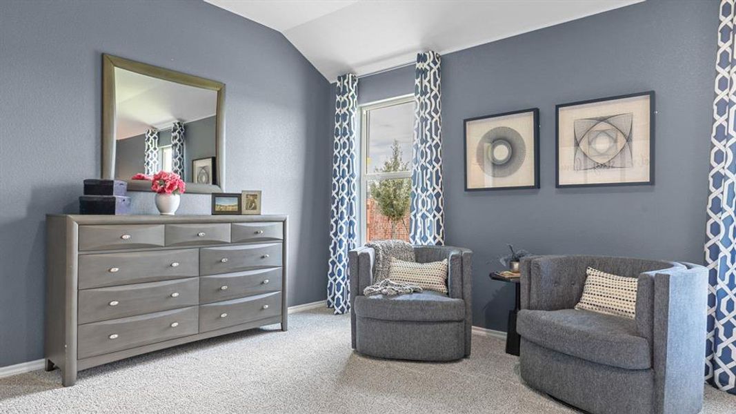Furnished interior view inside a new home in Rosewood at Beltmill, Fort Worth (Image 24).