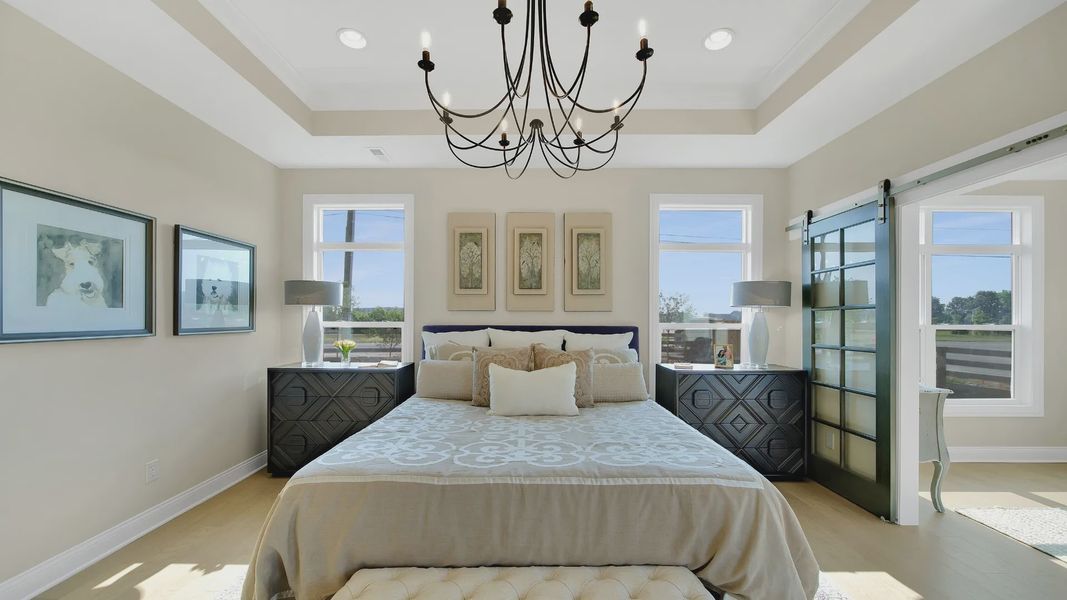 Representative furnished interior of a home built from the Portico by Epcon Communities in The Courtyards at Stewarts Creek, Smyrna (Image 17).