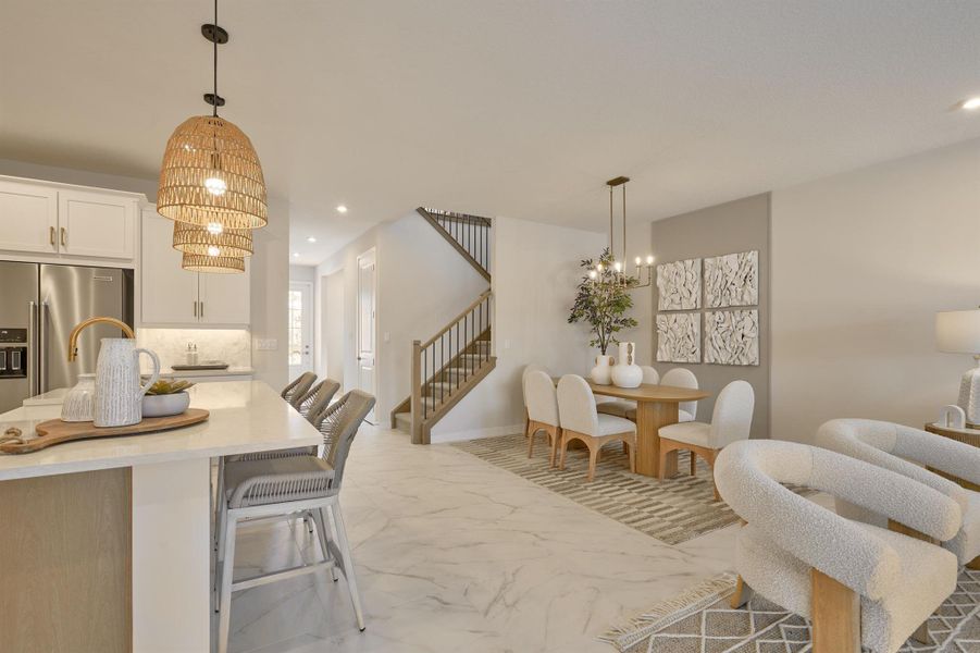 Furnished interior view inside a new home in Forest, Lake Worth (Image 5).