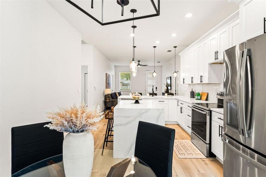 Furnished interior view inside a new home in , Tampa (Image 33).
