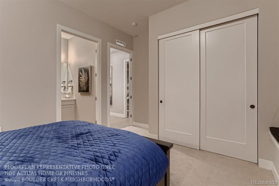 Furnished interior view inside a new home in , Broomfield (Image 25).