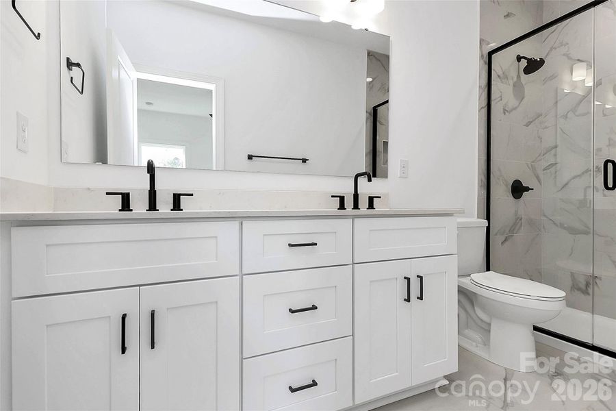 Furnished interior view inside a new home in , Charlotte (Image 16).