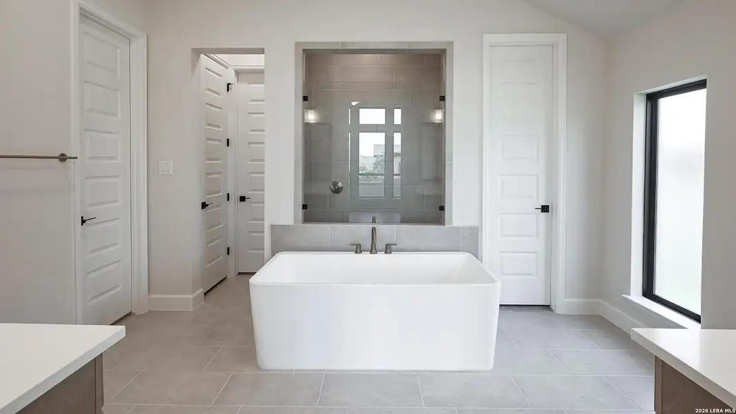 Furnished interior view inside a new home in Veramendi, New Braunfels (Image 8).