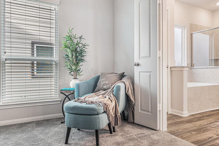 Furnished interior view inside a new home in Grand Oaks Reserve, Cleveland (Image 17).