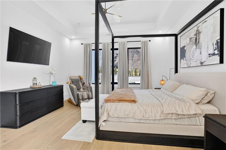 Furnished interior view inside a new home in , Hoschton (Image 50).