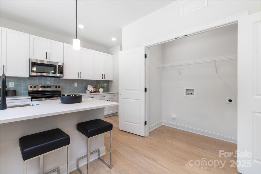 Furnished interior view inside a new home in , Statesville (Image 10). Furnished interior view inside a new home in , Statesville (Image 10).