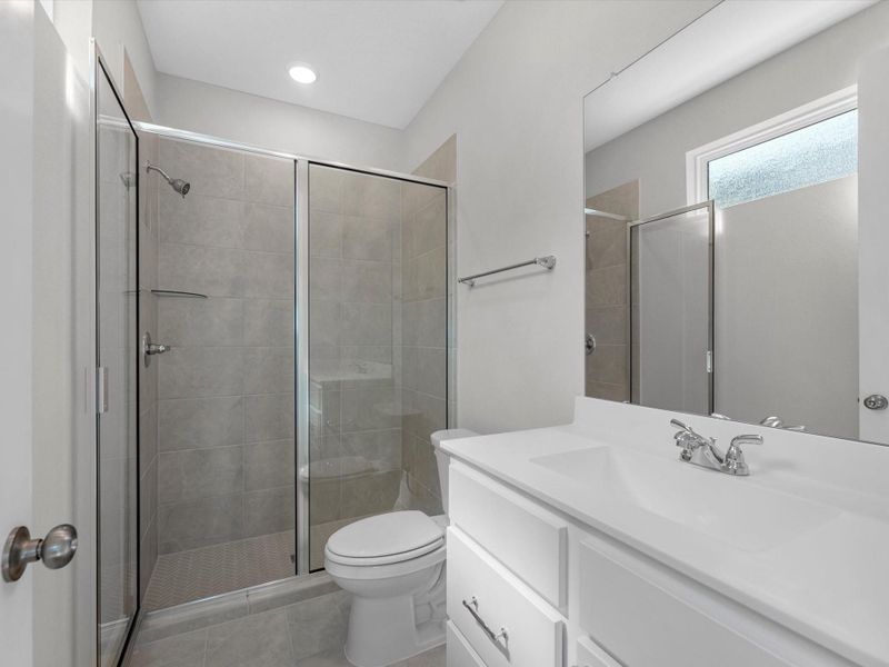 Furnished interior view inside a new home in Oakhill Reserve, Tomball (Image 7).