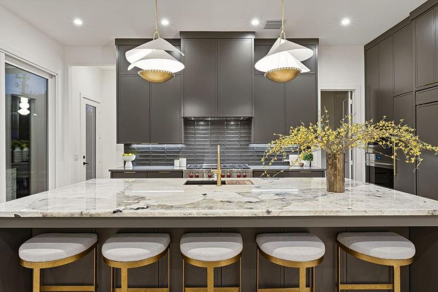 Furnished interior view inside a new home in , Houston (Image 27).