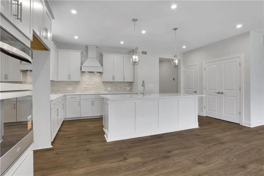 Furnished interior view inside a new home in Gatherings® at GreenHouse, Marietta (Image 9).