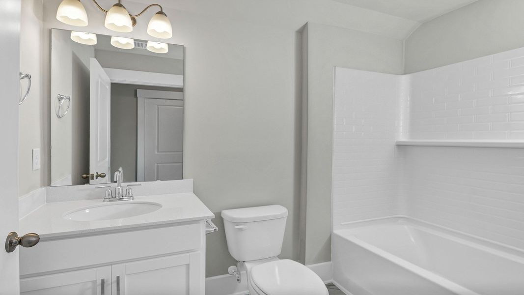 Furnished interior view inside a new home in Livingston Woods, Irmo (Image 16).