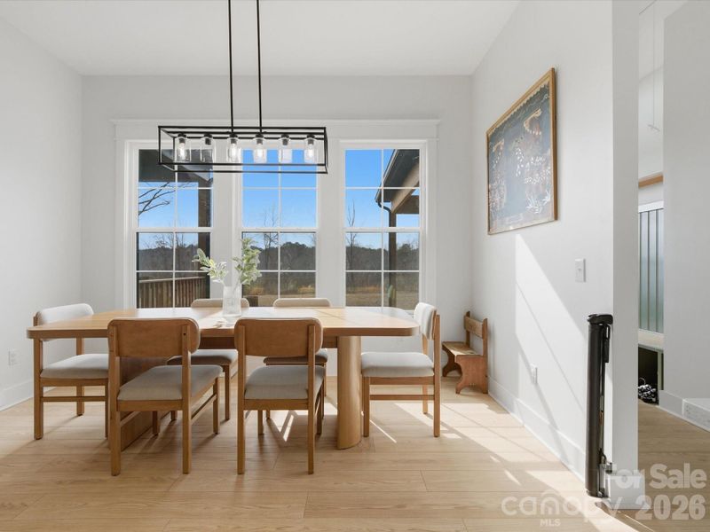 Furnished interior view inside a new home in , Chester (Image 14).