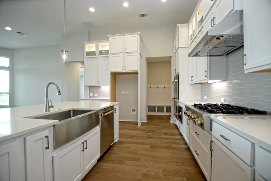 Representative furnished interior of a home built from the Llano II by Giddens Homes in Whispering Wind, Bertram (Image 9). Representative furnished interior of a home built from the Llano II by Giddens Homes in Whispering Wind, Bertram (Image 9).