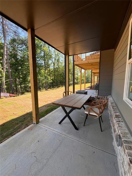 Exterior details and patio area of a home in , Cumming (Image 4).