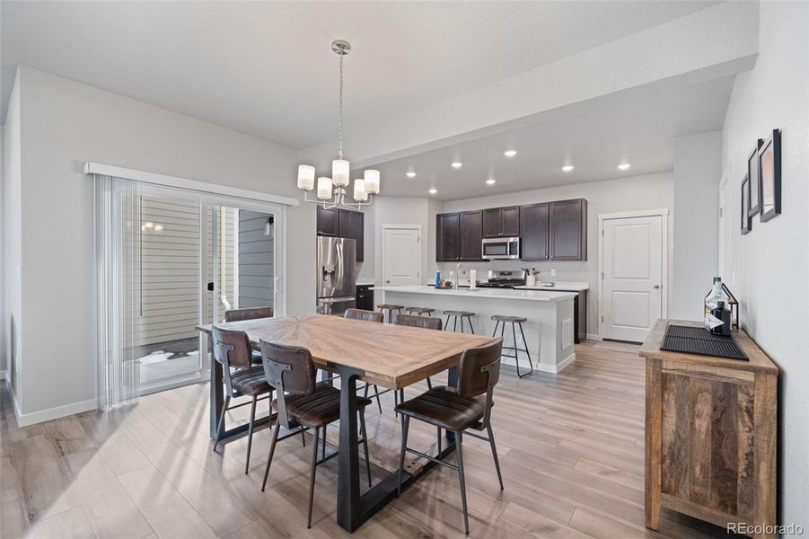 Furnished interior view inside a new home in , Colorado Springs (Image 13). Furnished interior view inside a new home in , Colorado Springs (Image 13).
