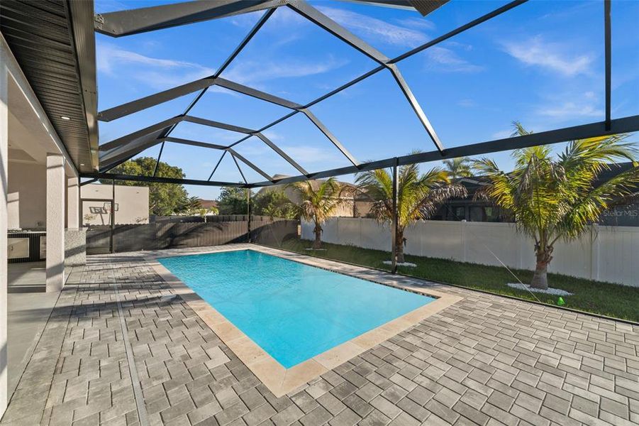 Exterior details and patio area of a home in , Cape Coral (Image 24).