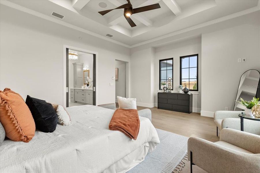 Furnished interior view inside a new home in , Montverde (Image 6).