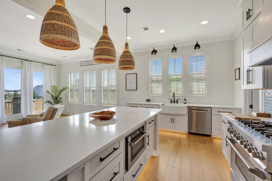 Furnished interior view inside a new home in , Wando (Image 19).