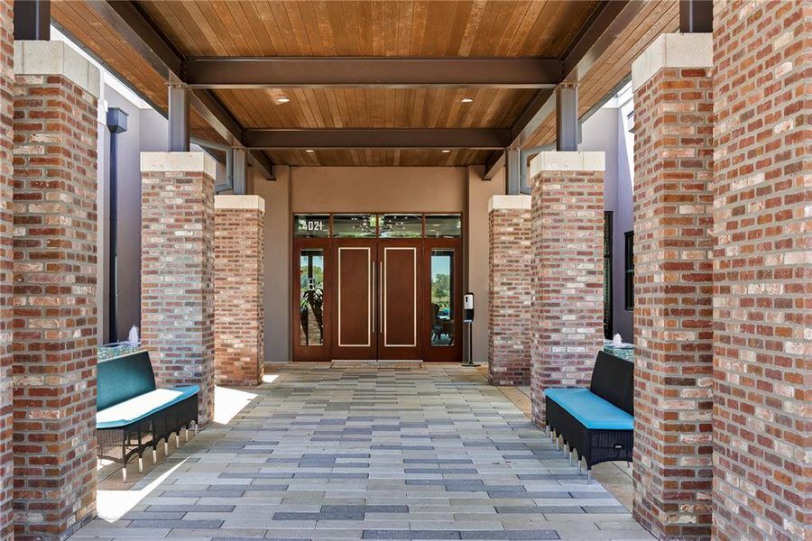 Exterior details and patio area of a home in , Ocala (Image 24).