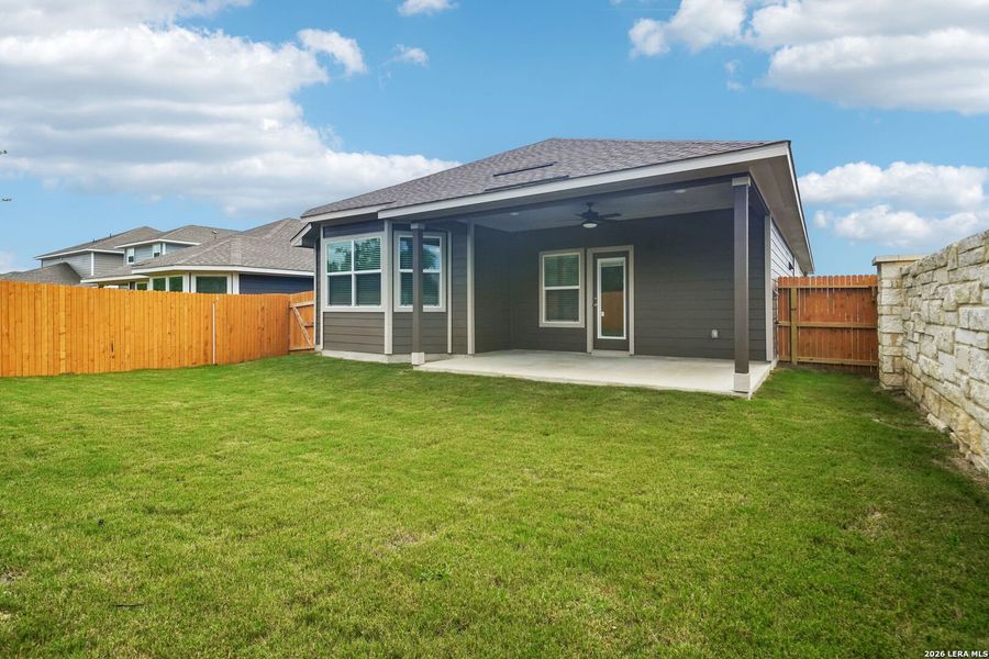 Exterior details and patio area of a home in Stetson Ridge, Marion (Image 23).