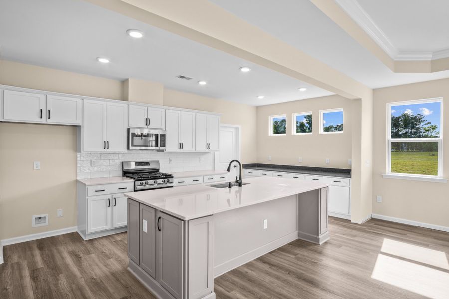 Furnished interior view inside a new home in The Willows, Loris (Image 4).
