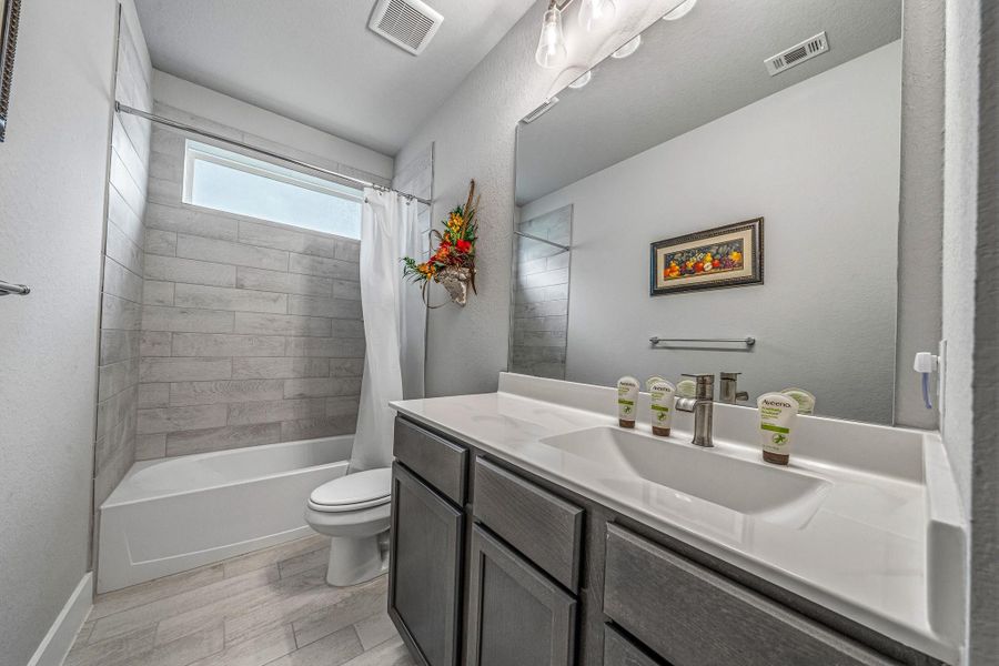 Furnished interior view inside a new home in Morton Creek Ranch, Katy (Image 28).