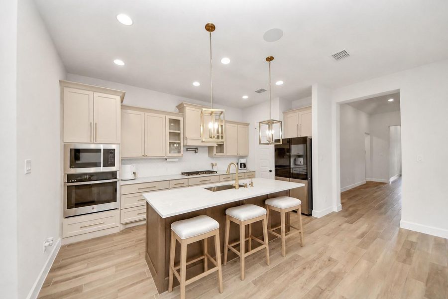 Furnished interior view inside a new home in , Magnolia (Image 9).