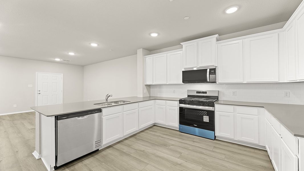 Furnished interior view inside a new home in Heartland Townhomes, Heartland (Image 5).