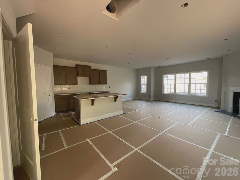 In-progress construction of a new home in Pine Trace, Gastonia, NC (Image 6).