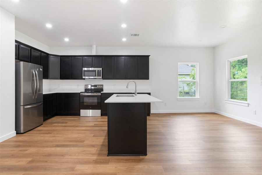 Furnished interior view inside a new home in , Splendora (Image 12).