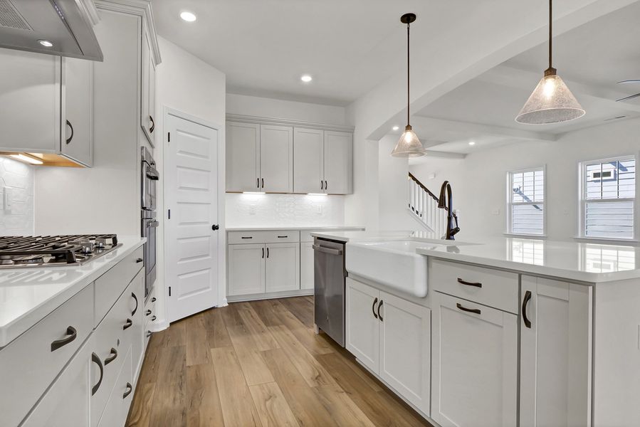 Furnished interior view inside a new home in Grand Park, Leland (Image 7).
