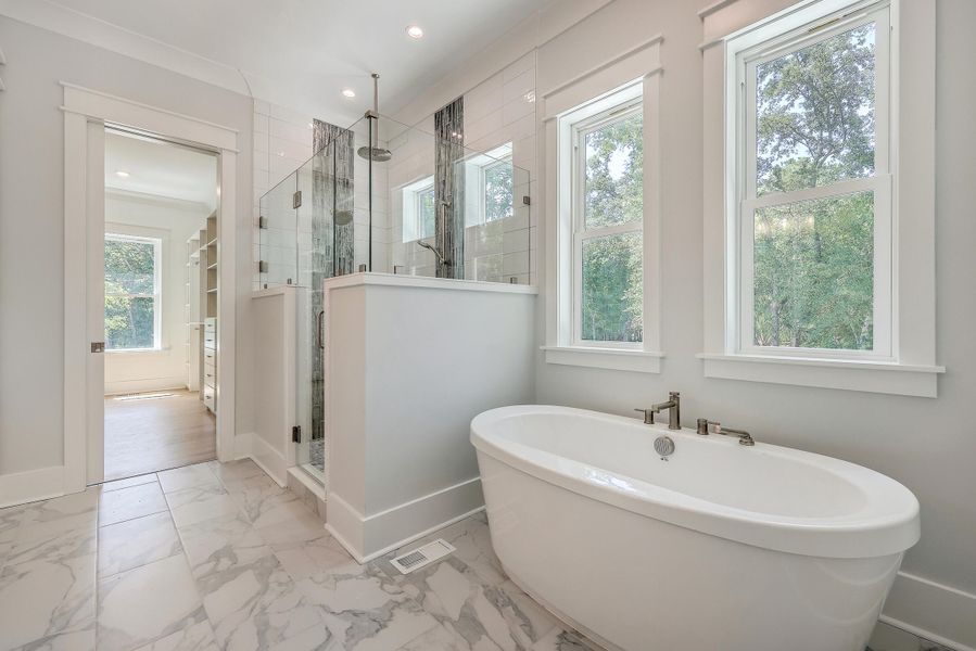 Furnished interior view inside a new home in , Mount Pleasant (Image 5).