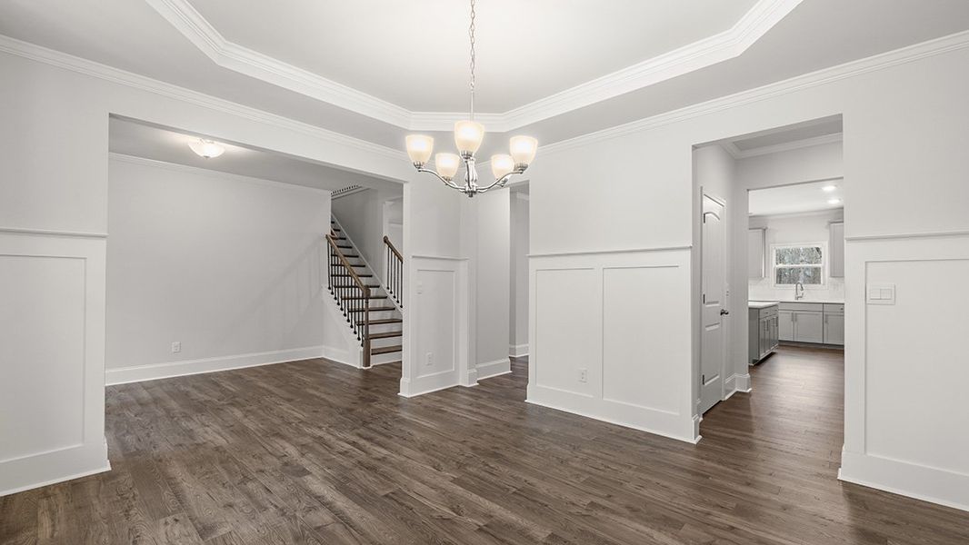 Representative unfurnished interior of a home built from the LYNNBROOK by D.R. Horton in Hamptons at Riverwood East, Dallas (Image 16).
