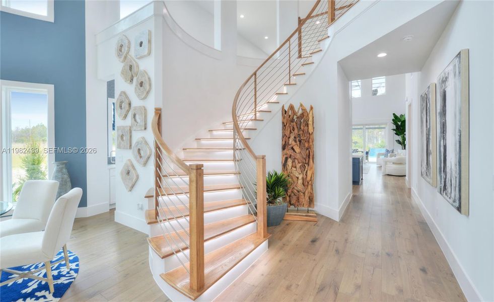 Furnished interior view inside a new home in Veranda Bay, Flagler Beach (Image 8).