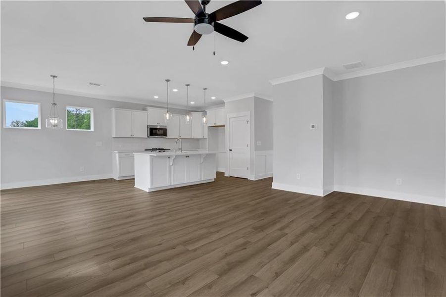 Spacious, unfurnished interior of a new home in , Loganville (Image 19).