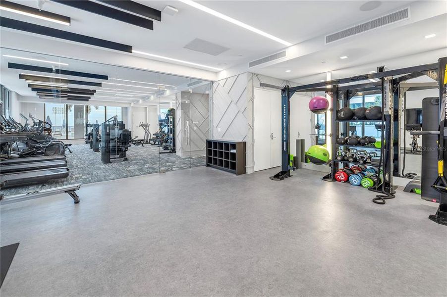Furnished interior view inside a new home in , St. Petersburg (Image 21).
