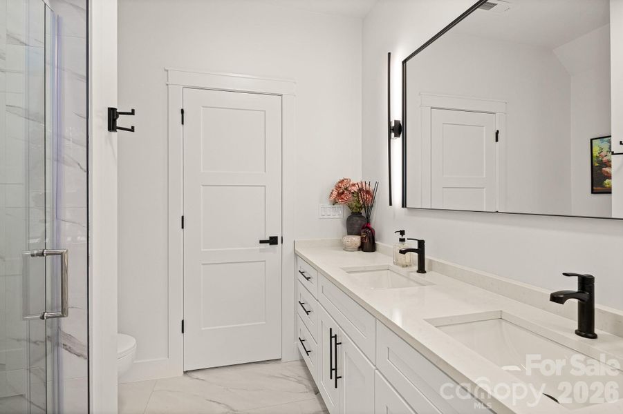 Jack and Jill bathroom