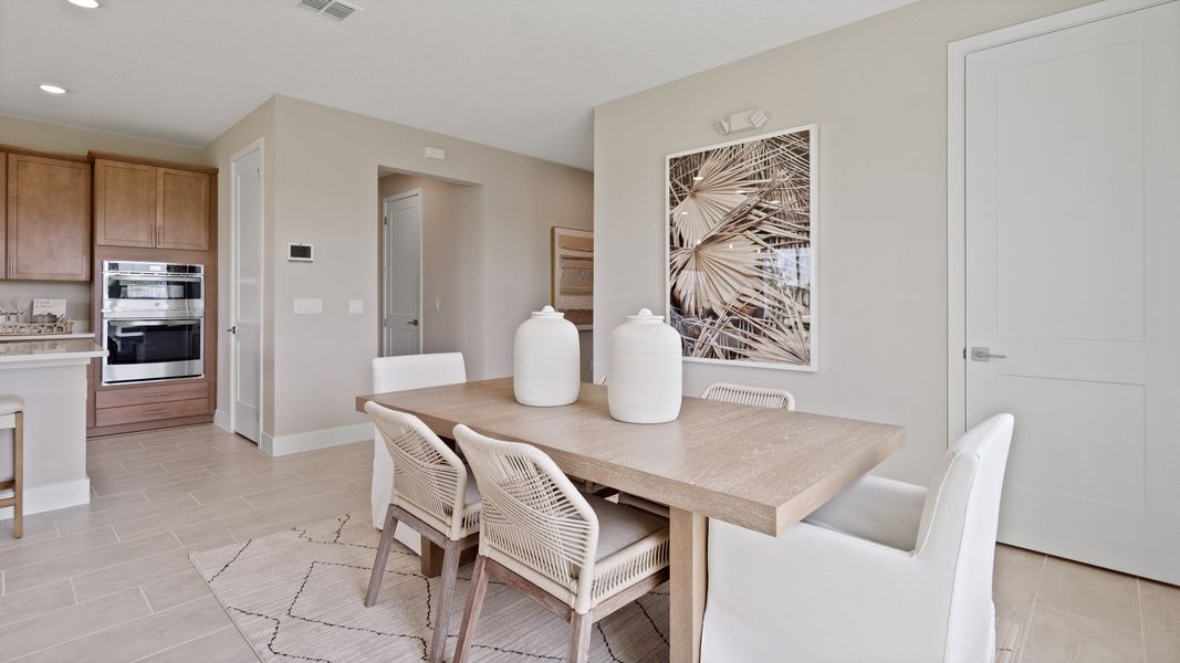 Representative furnished interior of a home built from the Sweetgum by DRB Homes in Trailside, Mount Dora (Image 18).