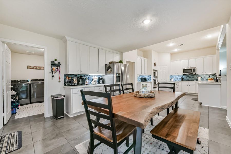 Furnished interior view inside a new home in , League City (Image 25).