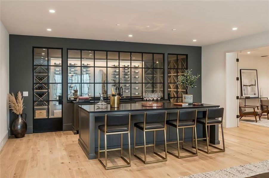 Furnished interior view inside a new home in , Atlanta (Image 6).