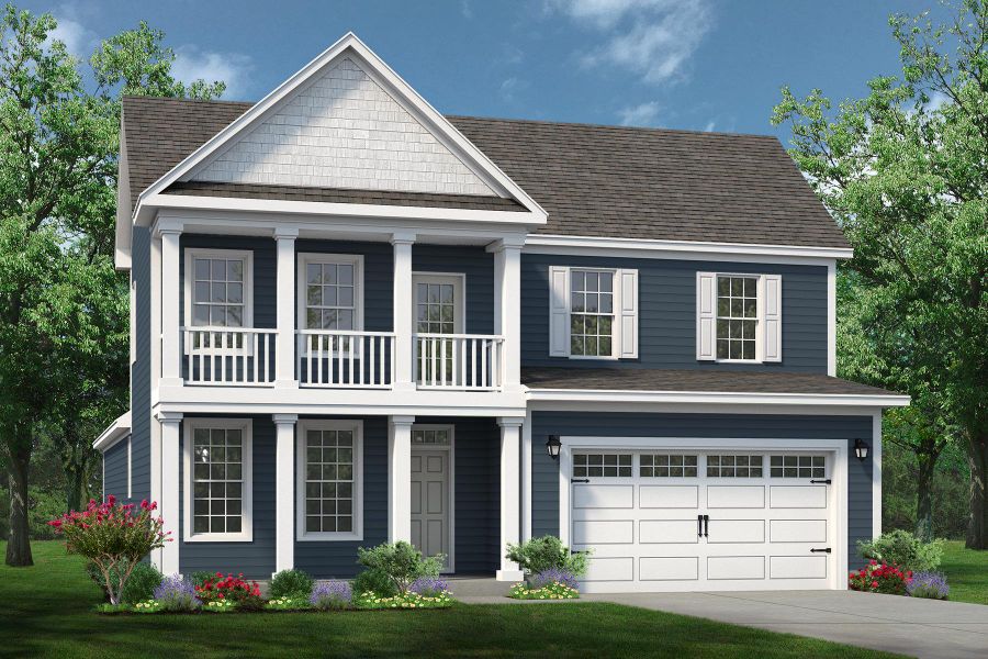 Representative exterior photo of a completed home built from the The Driftwood by Chesapeake Homes in Coastal Club of the Carolinas, Calabash, NC (Image 20).