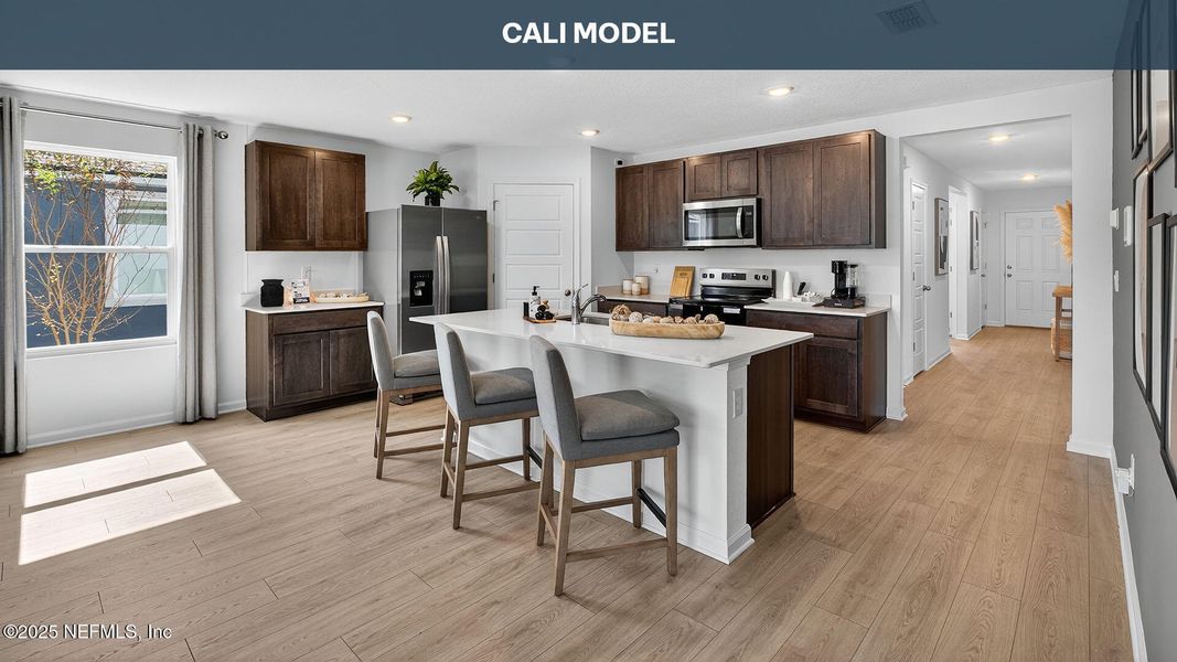 Furnished interior view inside a new home in Copes Landing, Jacksonville (Image 13).