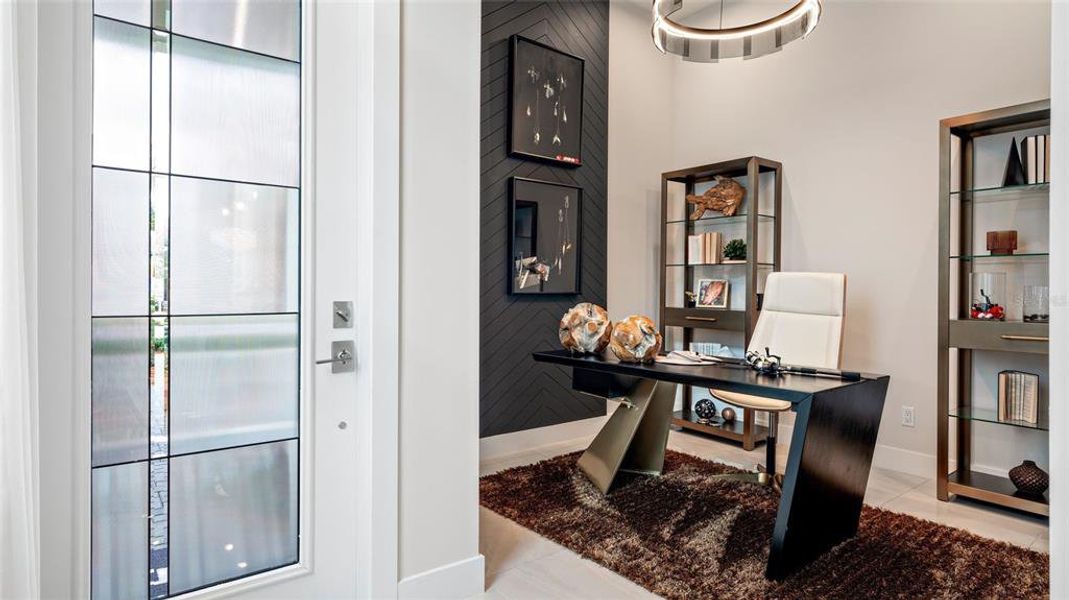 Furnished interior view inside a new home in Cresswind at Lake Harris, Tavares (Image 15).