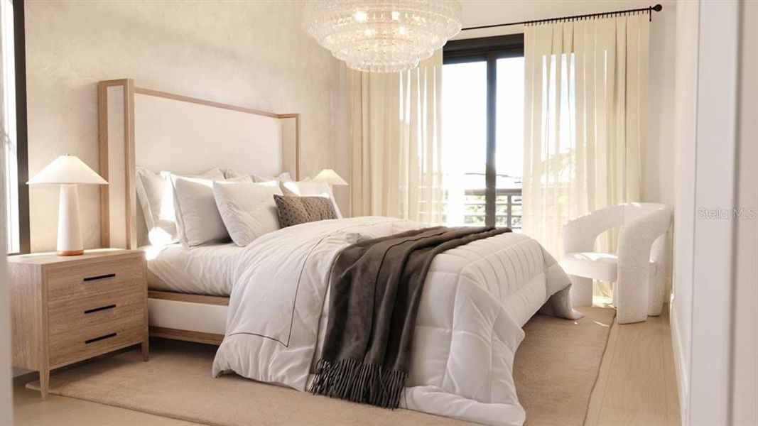 Furnished interior view inside a new home in , Ormond Beach (Image 10).