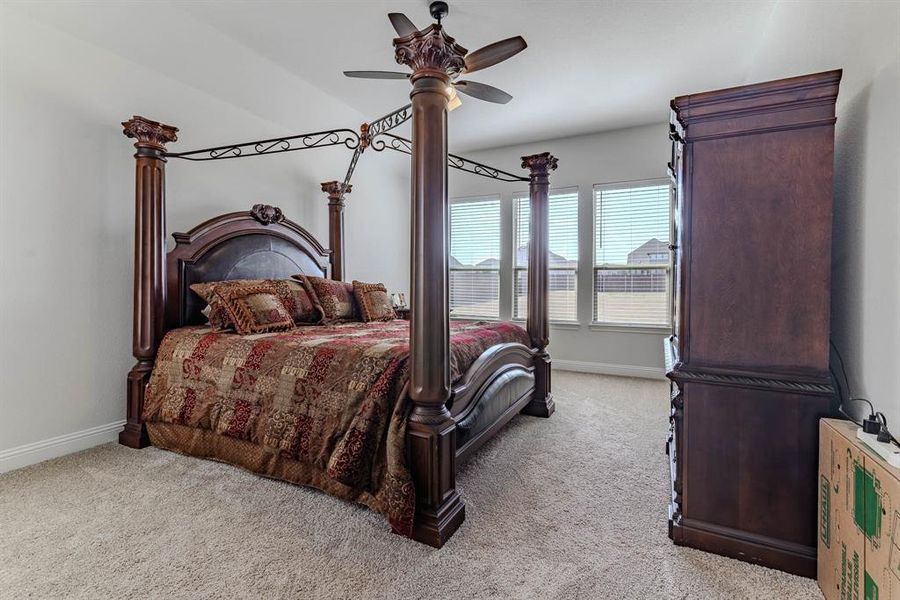 Furnished interior view inside a new home in Coyote Crossing, Godley (Image 16).