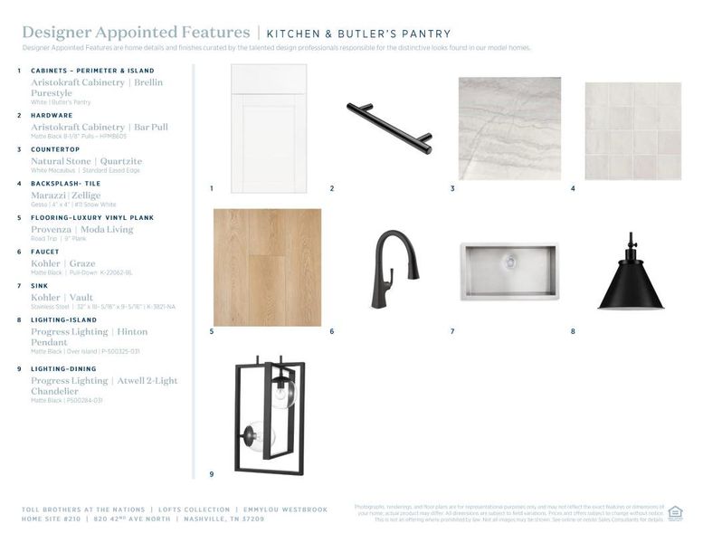 Sample of building materials used in homes in The Nations, Nashville (Image 9). Sample of building materials used in homes in The Nations, Nashville (Image 9).